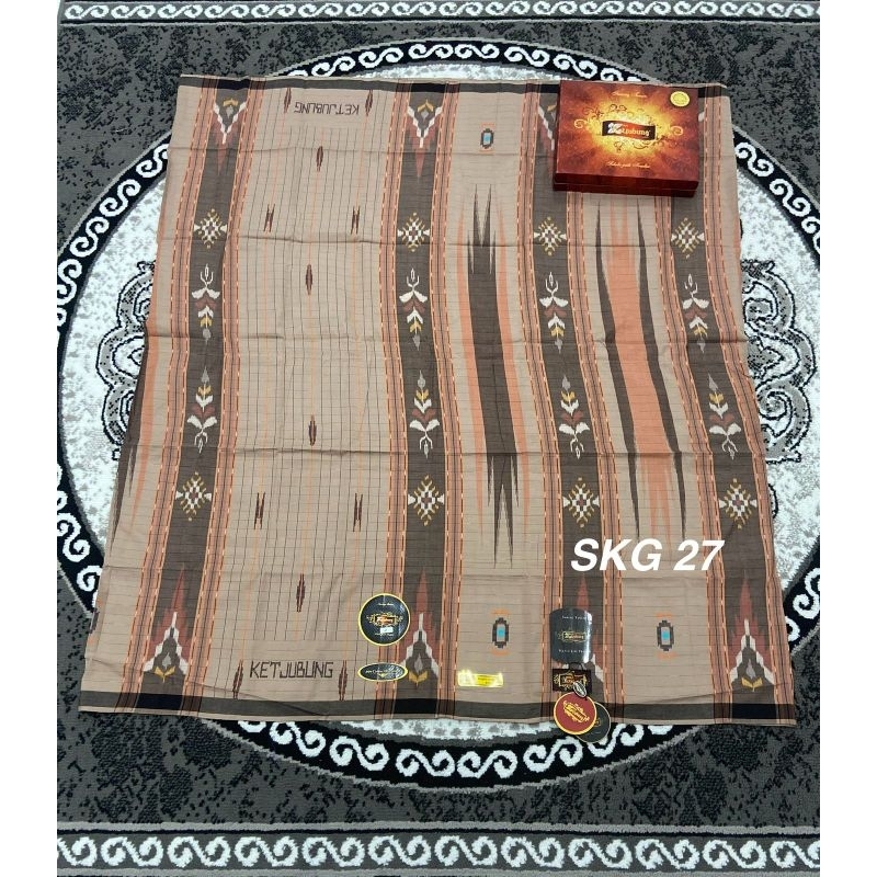 COD / SARUNG KETJUBUNG RED & GREEN TYPE SKG MESRES SUPER ori by KETJUBUNG (N)