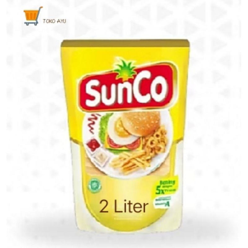 

Minyak Sunco kemasan pouch 2 Liter