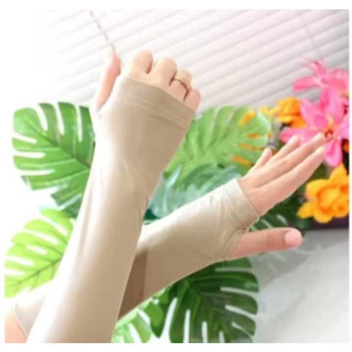 DEKER TANGAN JEMPOL/MANSET TAGAN JEMPOL/DEKER STOKING/MANSET TGAN SKNG - Hitam - HITAM