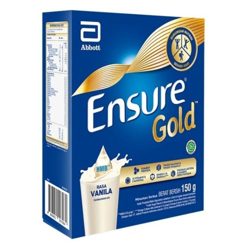 

COD Flashsale Ensure Gold VANILA 150Gr Kotak -Gratisongkir COD Flashsale