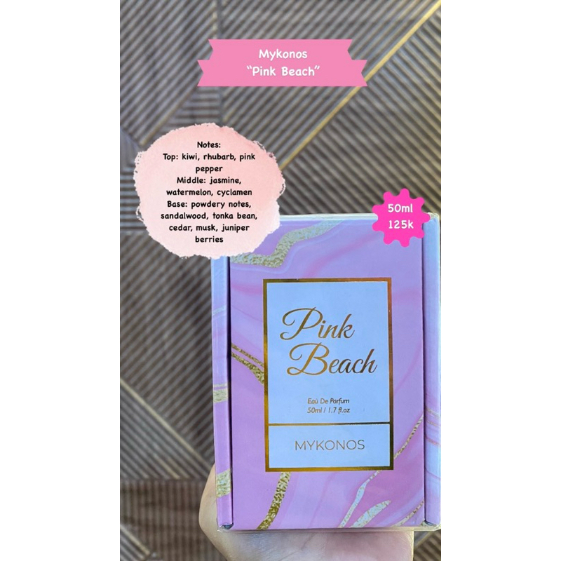 Mykonos Extrait de Parfum Pink Beach 50ml