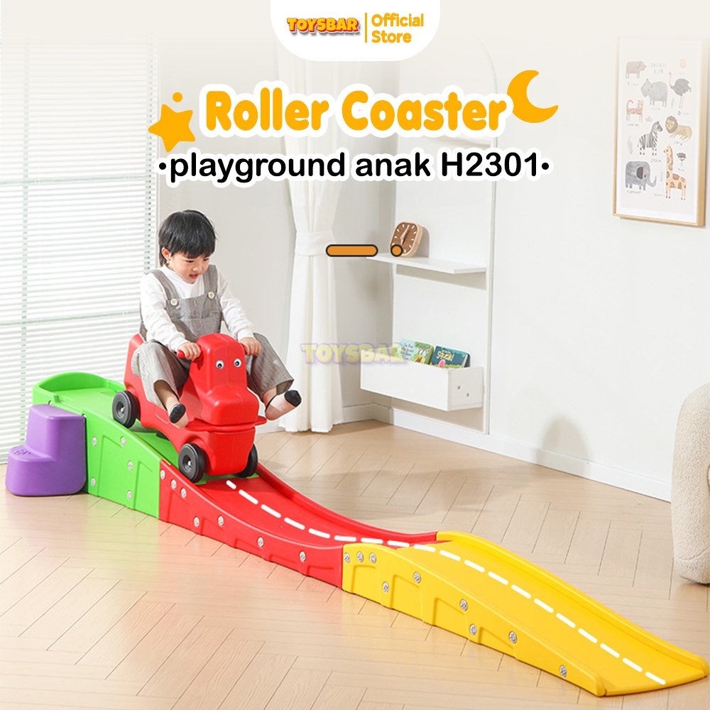 Mainan Mini Roller Coaster Anak – Playground Seru & Aman | TOYSBAR H2301