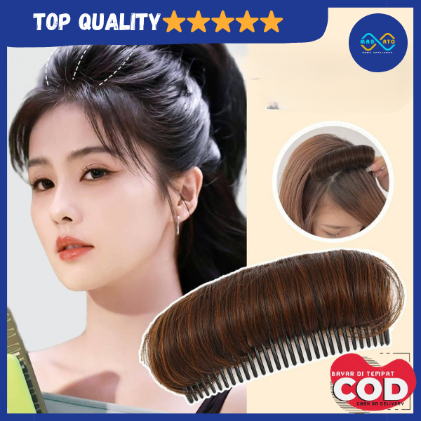 SASAK RAMBUT SIRKAM RAMBUT PONI PENAMBAH VOLUME RAMBUT PONI SIRKAM WIG PENGGANTI SASAK UNTUK PONI