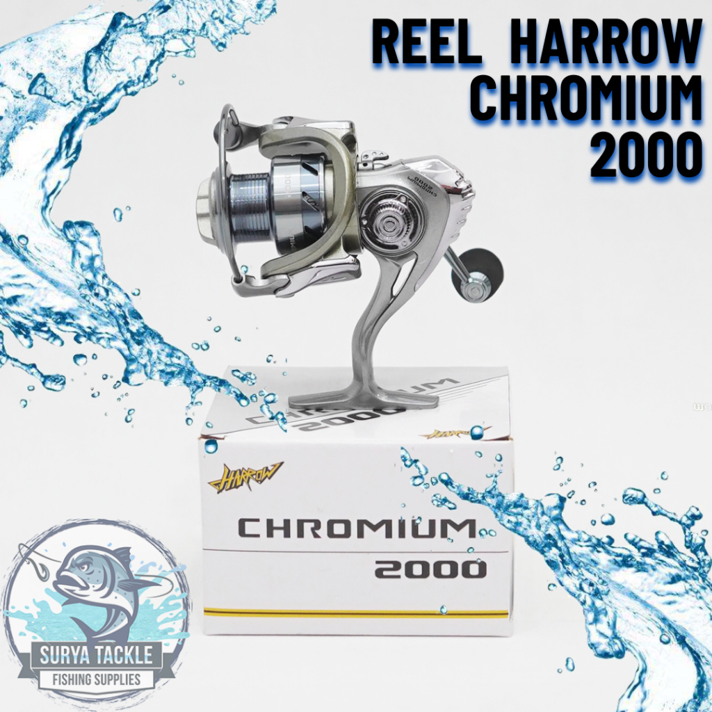 Reel Pancing Harrow Chromium 2000 Power Handle Saltwater