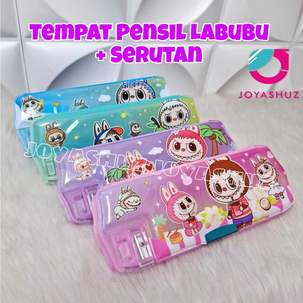 

Tempat Pensil Labubu Plus Serutan - Pencase Lucu untuk Anak Sekolah - Kotak Pensil Labubu - Stationery