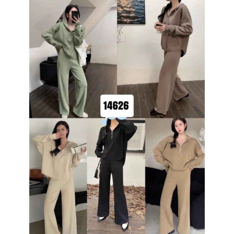 Set celana rajut import