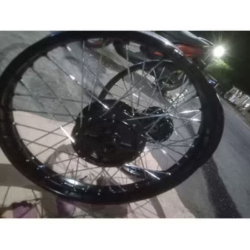 velg black ring 17 1set D/B Suzuki smash 110 Shogun Axelo Shogun lama { Second berkualitas}