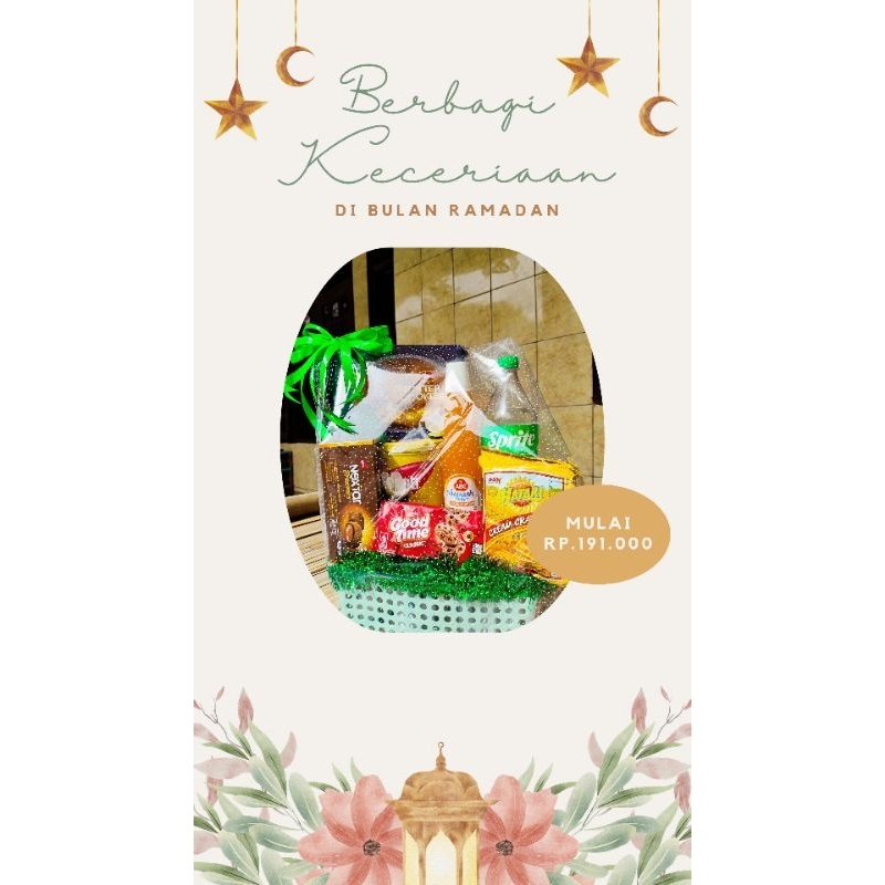 

Hampers snack dan minuman