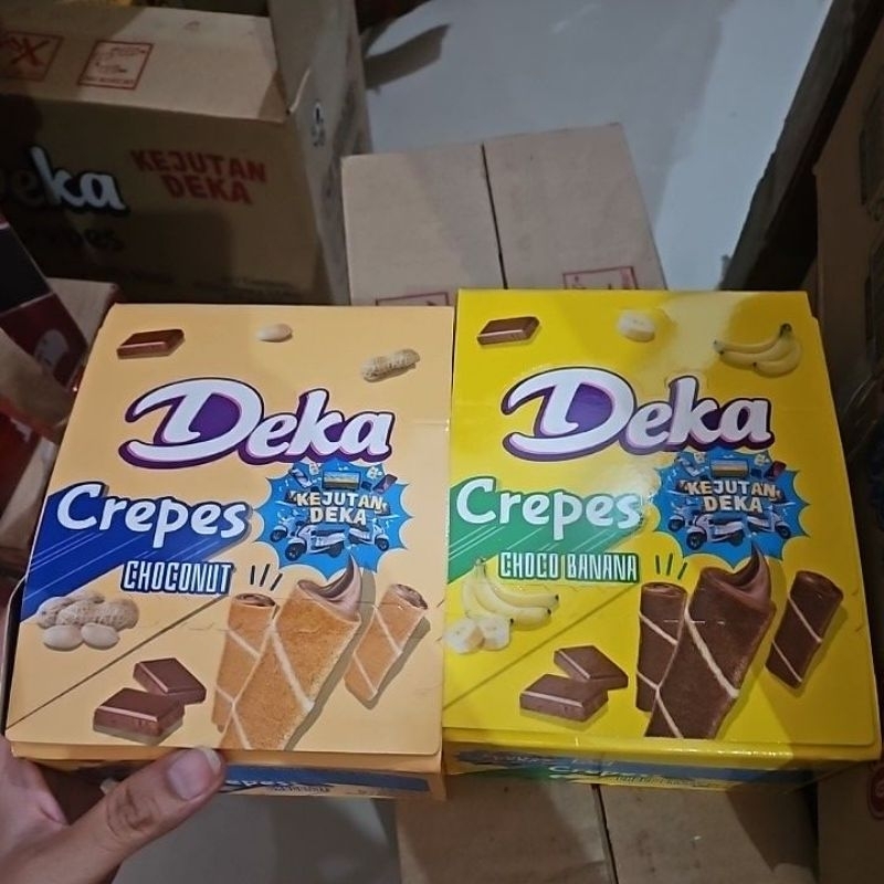 

DEKA CREPES COCO BANANA 1 BOX ISI 12 PCS X 10 GR