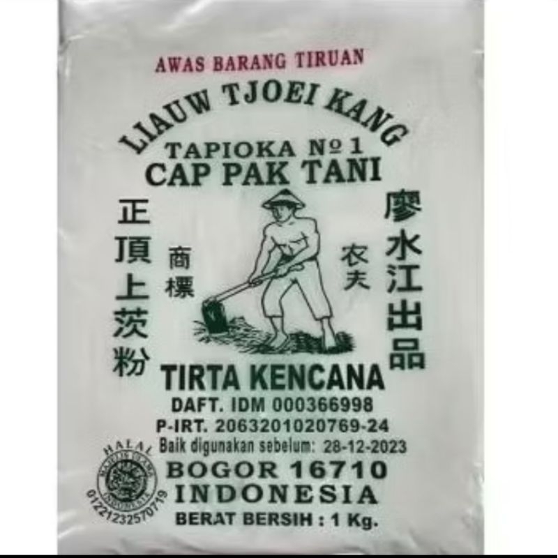 

TEPUNG SAGU TAPIOKA LIAUW TJOEI KANG 1 KG