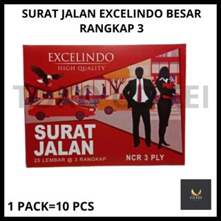 

(1 PACK=10 BUKU) SURAT JALAN/ SURAT JALAN BESAR/ SURAT JALAN EXCELINDO/ SURATJALAN B3/ SURAT JALAN RANGKAP 3