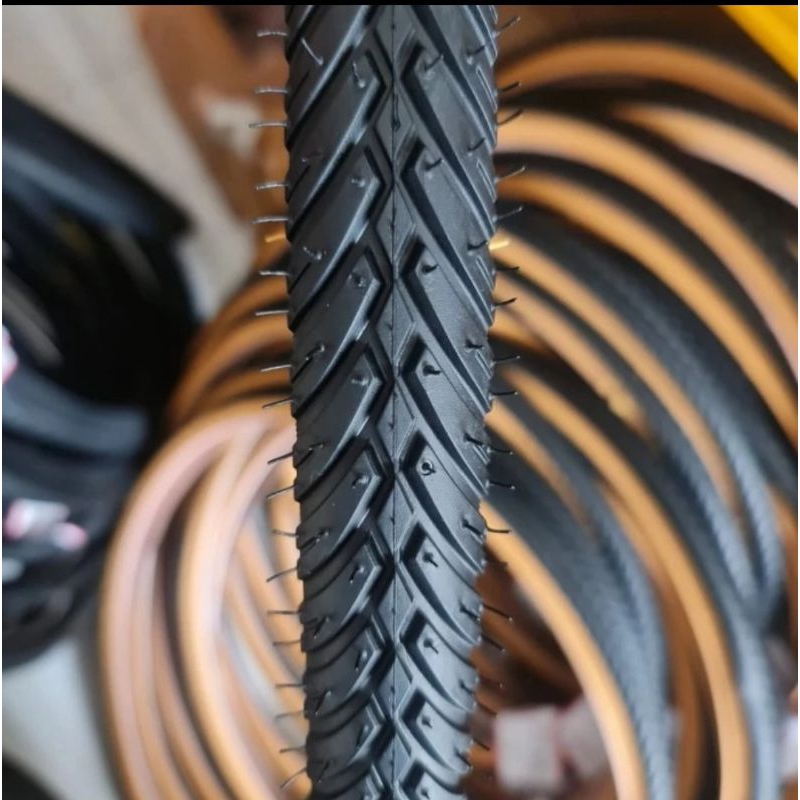 Ban Luar Tire Kenda 700x38c K180 Gumwall List Coklat 700 x 38c