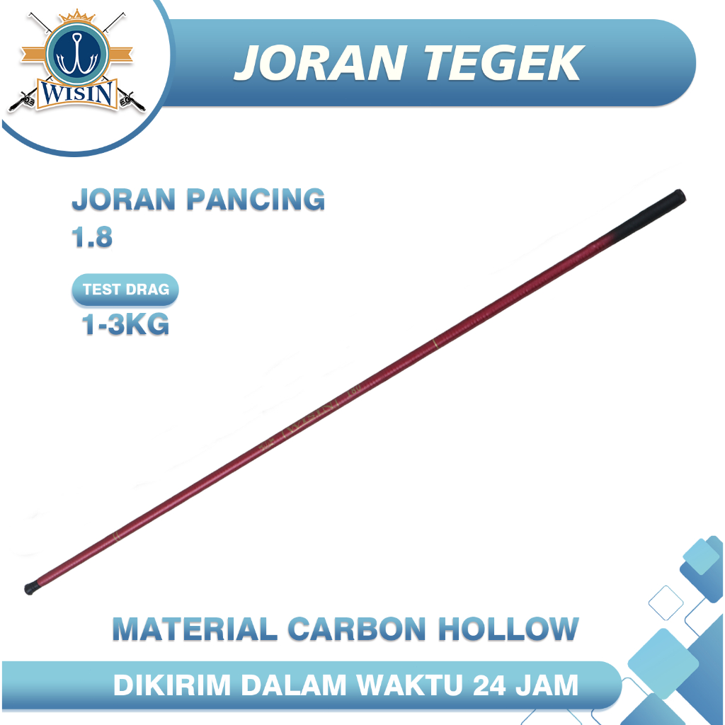 promo Wisin Joran Tegek 180-450 Carbon Medium Joran Tegek