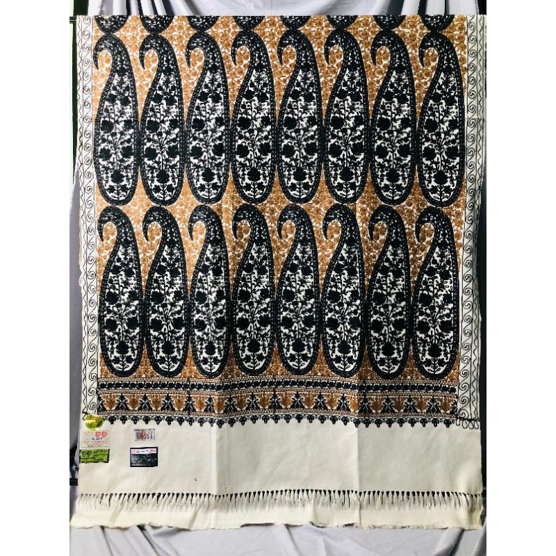 SORBAN KASHMIRI FULL BORDIR SURBAN KASHMIR DOUBLE SHEEP CAMEL BRAND SORBAN HABIB