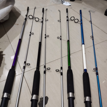 Joran Pancing Xenon Matrix Commando 240 Fiber Solid - Biru, 240cm