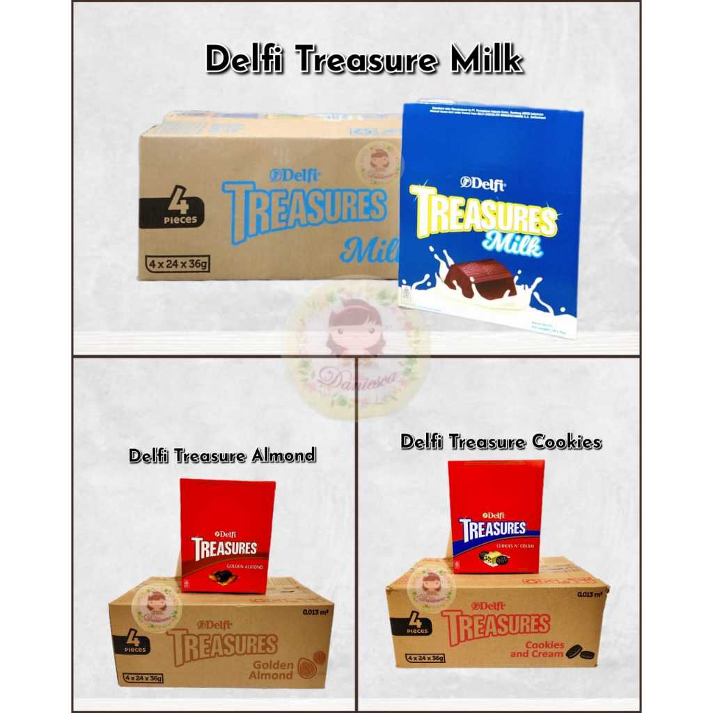 

.kartonan Delfi Treasure Almond atau Delfi Treasure Cookies ( ds bgr )