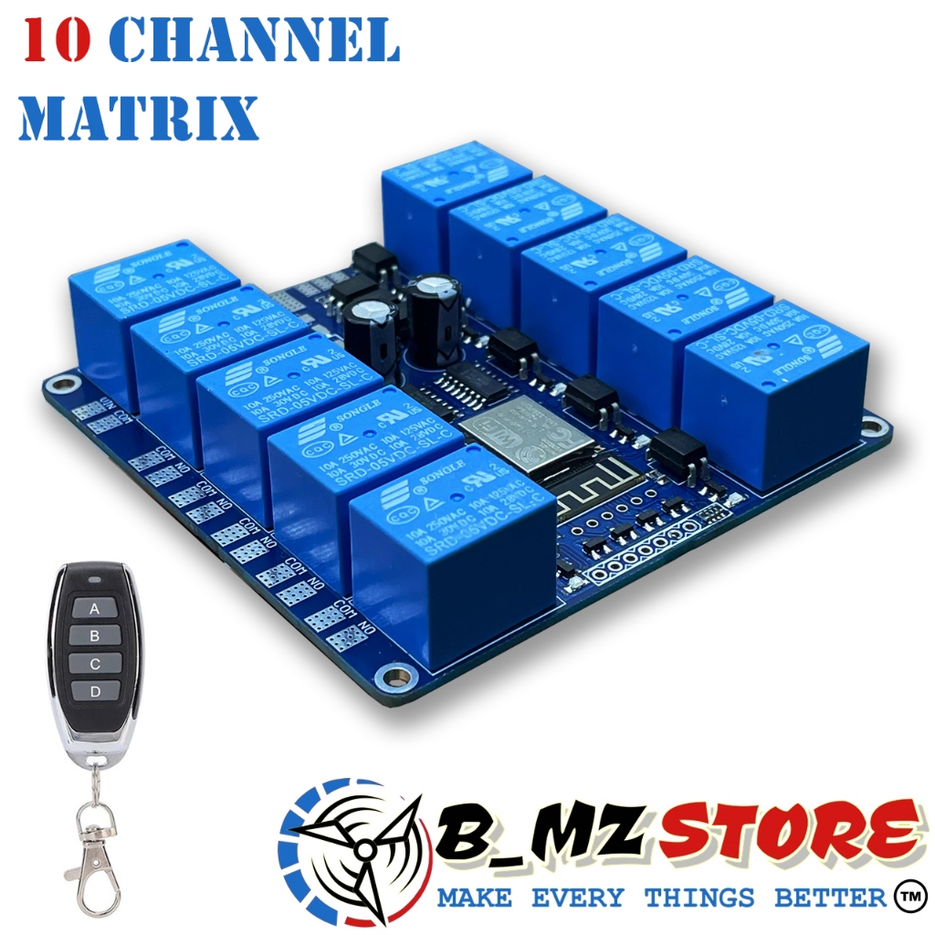 DIY Modul Matrix 10 Channel Mini Laser D2 Biled - Modul LED Matrix 10 CH Mini Laser D2 Biled
