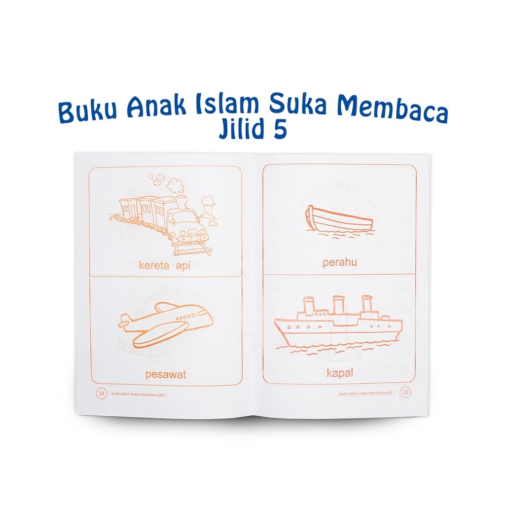 Buku Anak Islam Suka Membaca ( aism ) Jilid 1 2 3 4 5 Buku Anak Islami Buku Anak PAUD TK Buku anak U