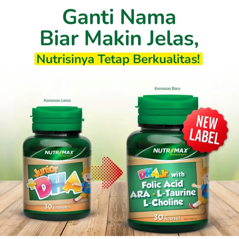 Nutrimax Junior + DHA Vitamin Anak