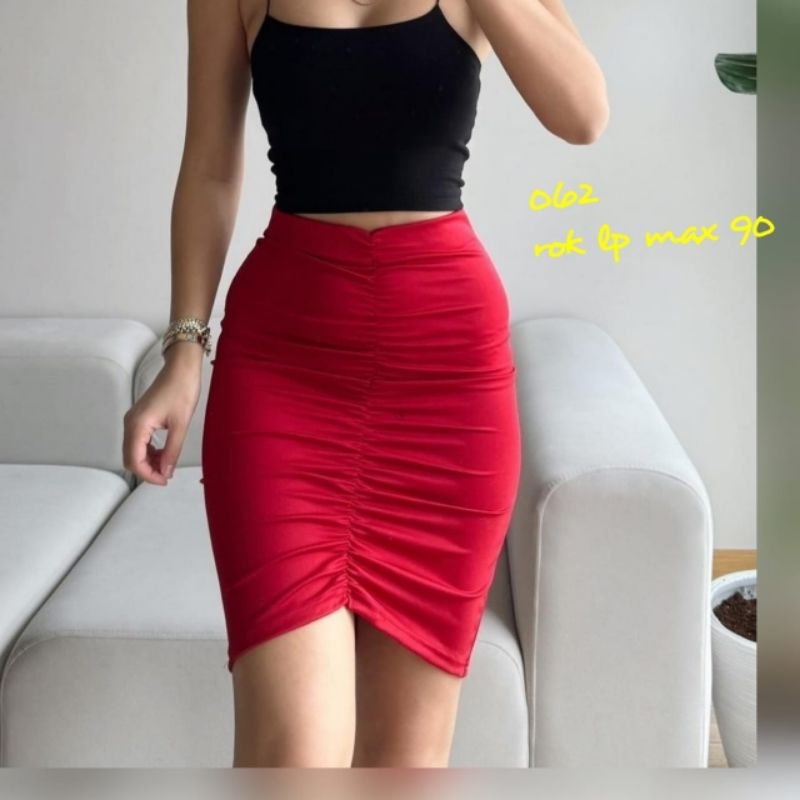 062 rok pendek scuba rok mini import rok kekinian skirt import skirt scuba