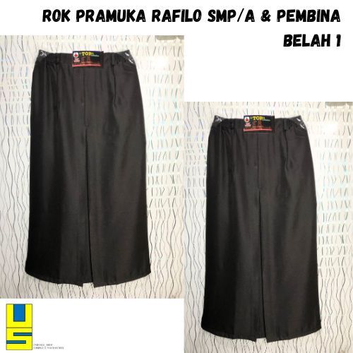 Rok Pembina Pramuka Sepan belakang Rafilo Larici  Belah 1 Depan Seragam Harian Span