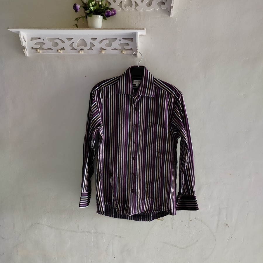 kemeja salur Arrow vintage PRELOVED pria