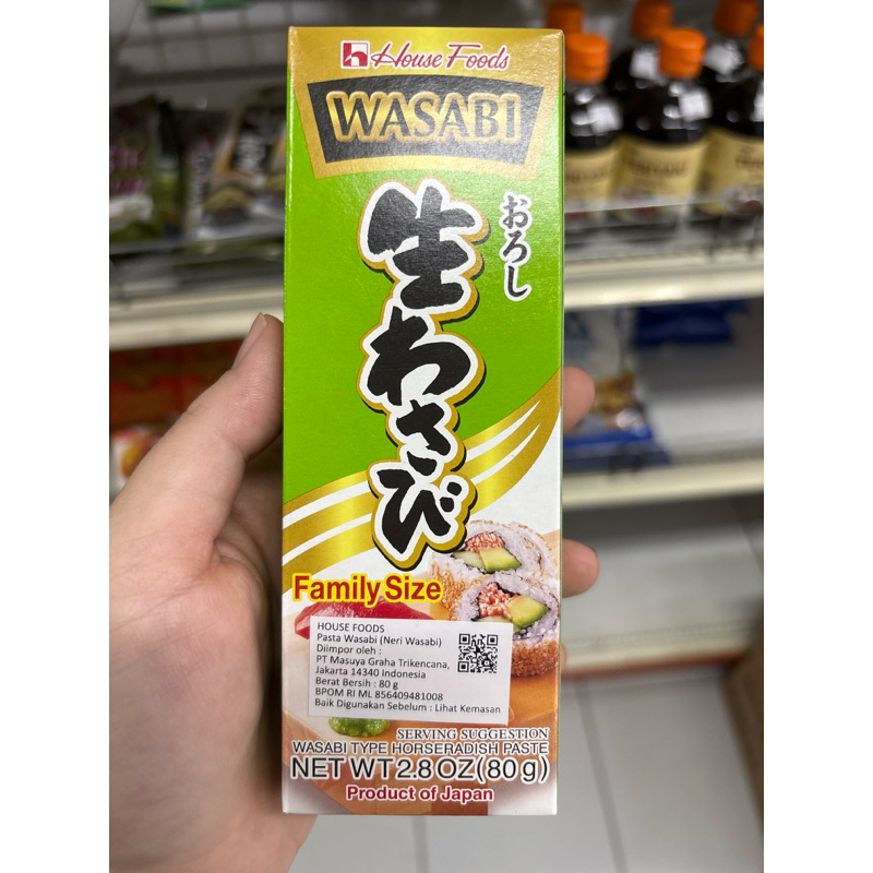 

House Neri Wasabi 80gr