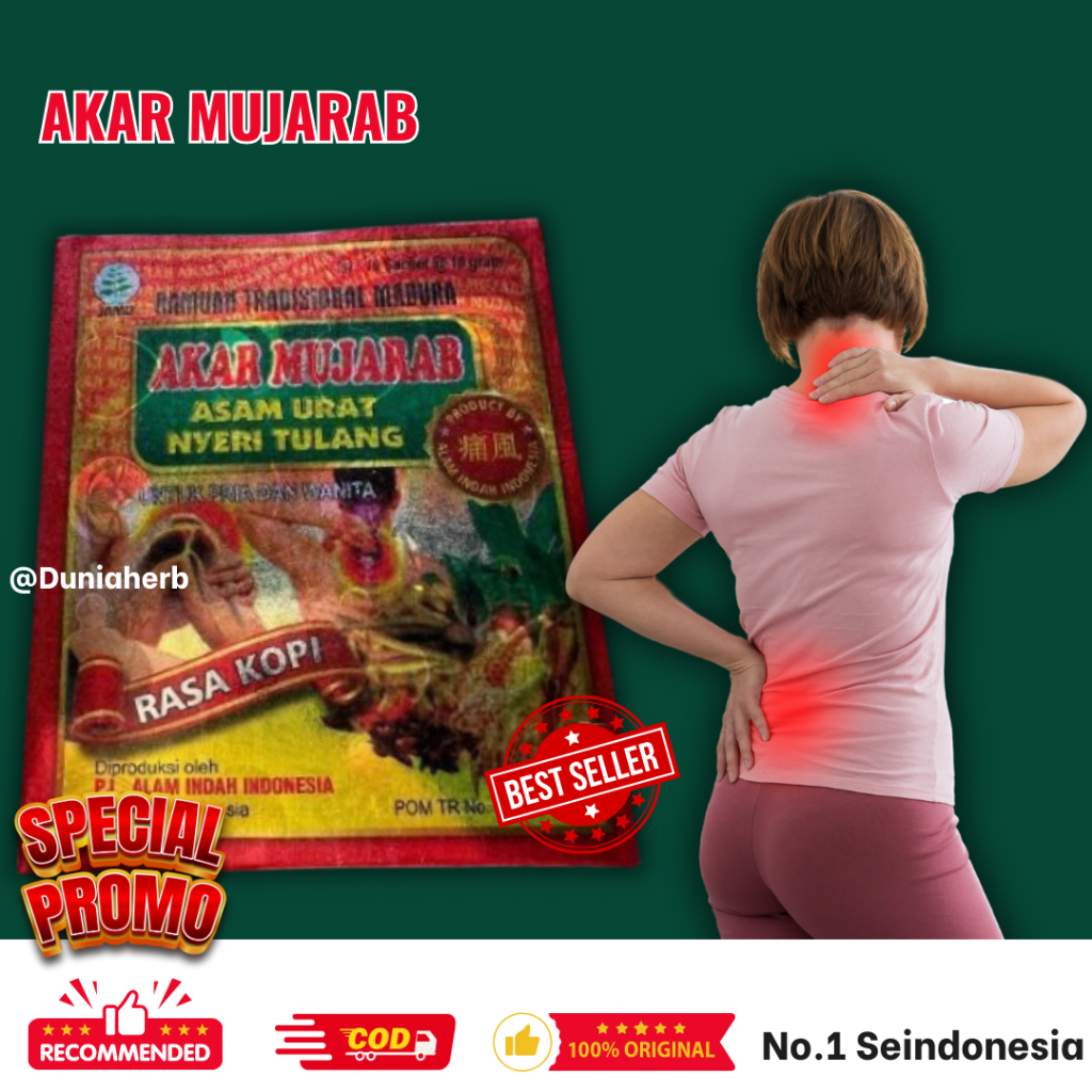 

Akar Mujarab 10 Serbuk Original Asam Urat