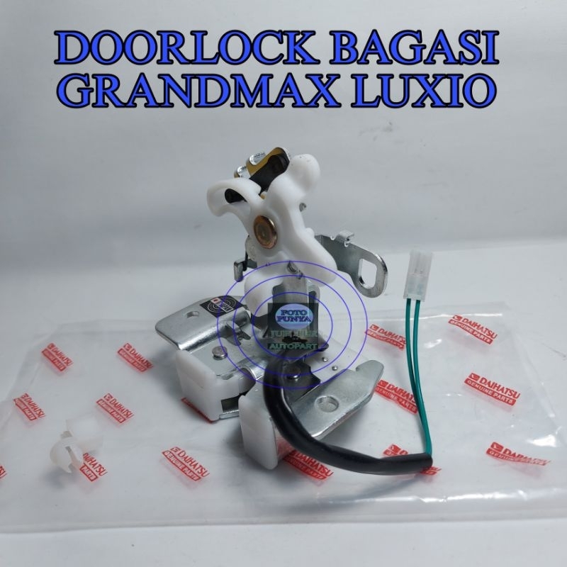 door lock kunci pintu bagasi belakang daihatsu luxio granmax