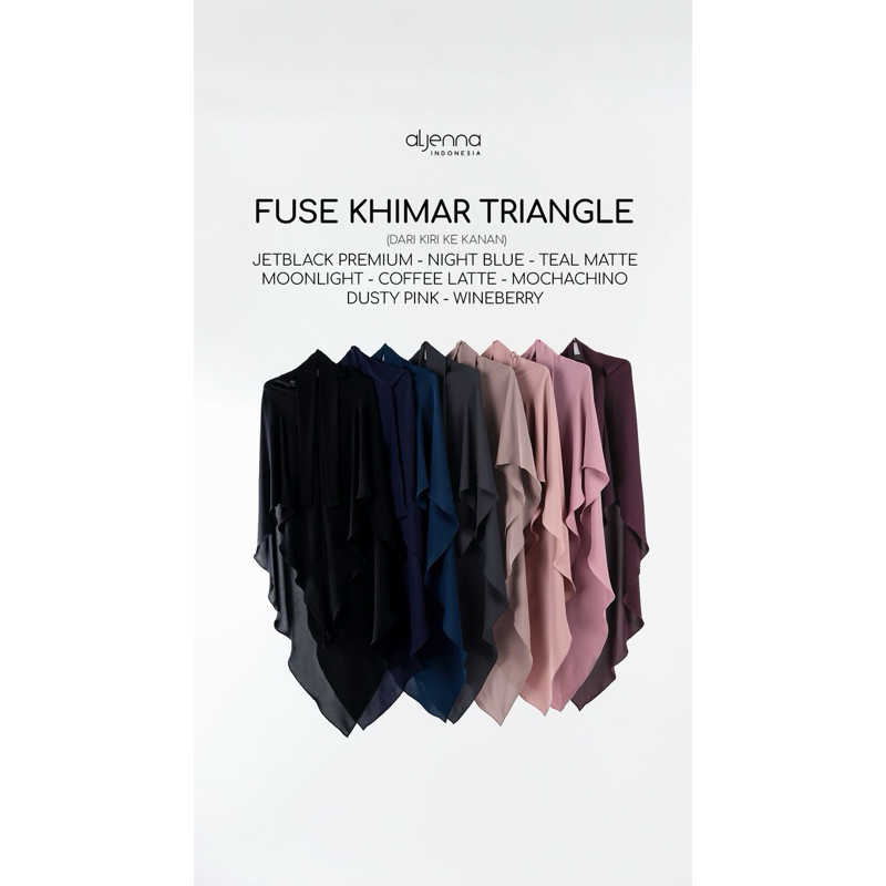 Aljenna Fuse Khimar Triangle