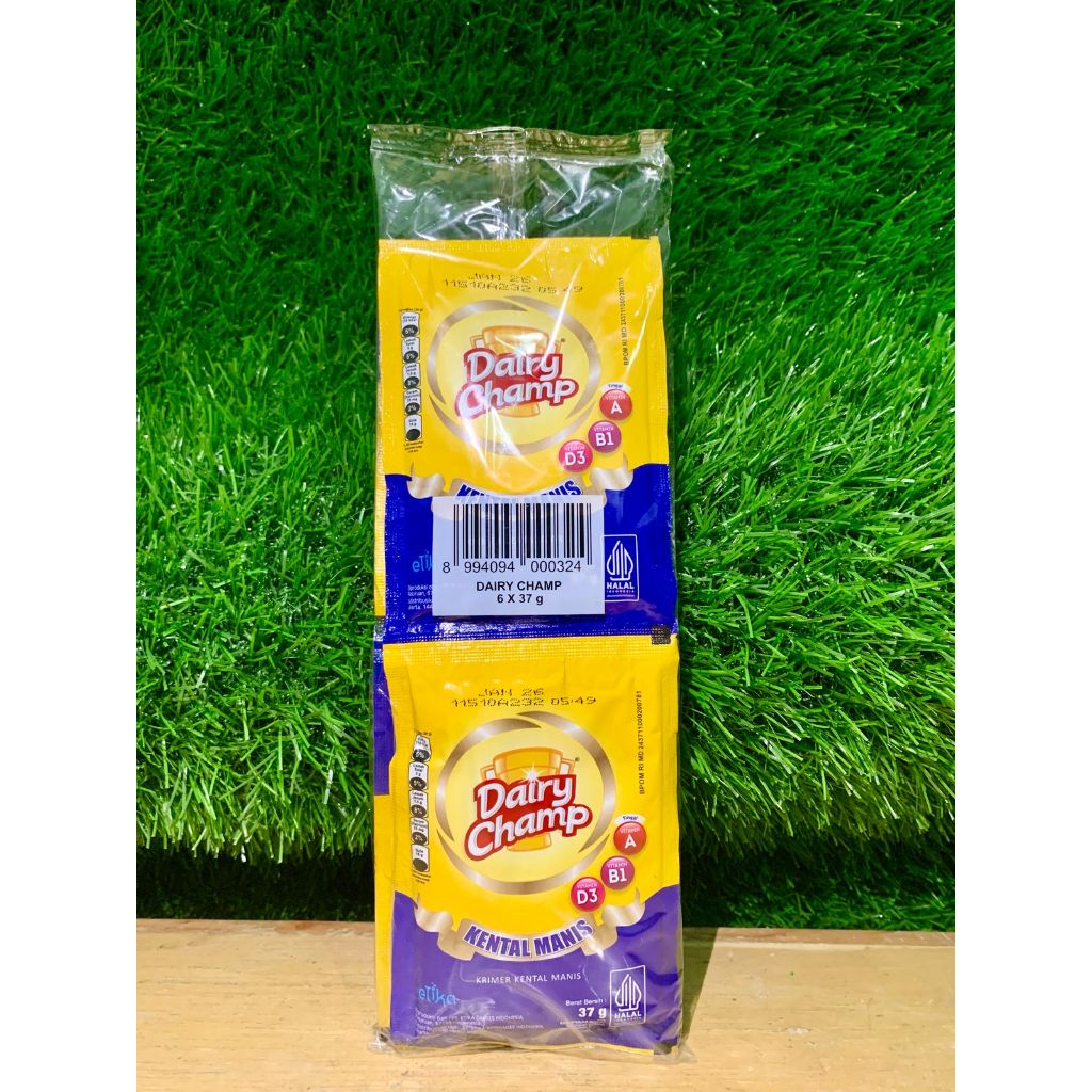 

Dairy Champ Susu Kental Manis Sachet isi 6pcs