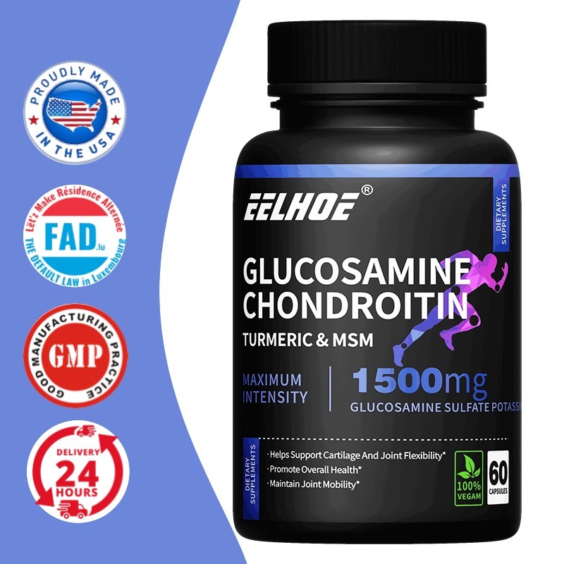 Glucosamine Chondroitin 1500 mg - mendukung kesehatan tulang, anti penuaan dan mengurangi arthritis