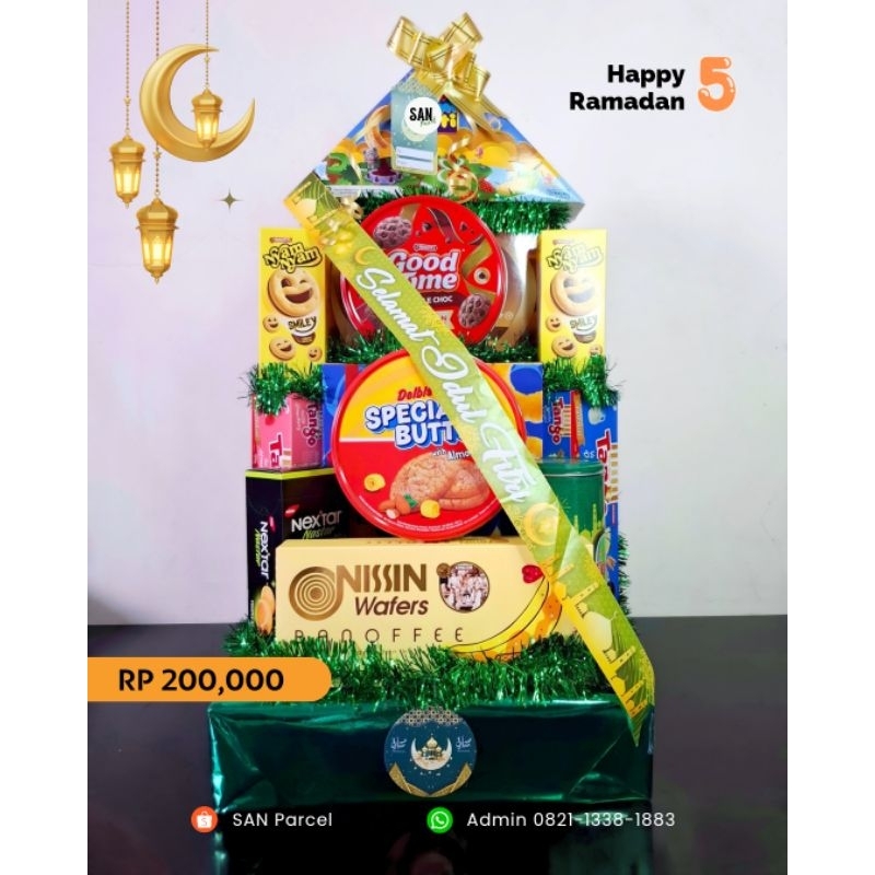 

PARCEL LEBARAN Idul Fitri Murah | Happy Ramadan 5 | Hampers Lebaran Hampers Idul Fitri by SAN Parcel