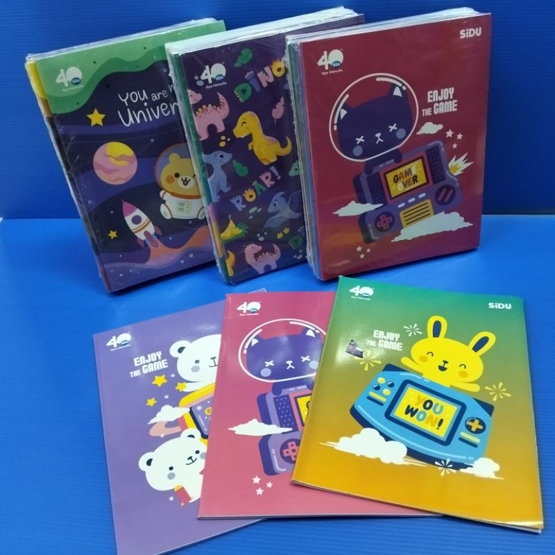 

BUKU TULIS 38 SIDU PACK ISI 10 / BUKU TULIS SINAR DUNIA