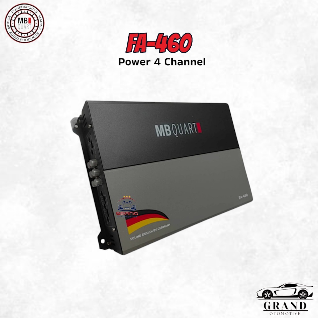 Power 4 chanel Mb Quart FA-460 Germany technology