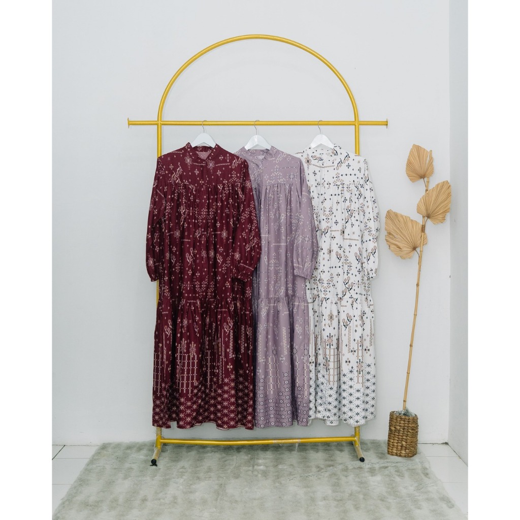 Gamis Toraja, Baju Muslim Wanita, Hijab Fashion bahan maxmara premium