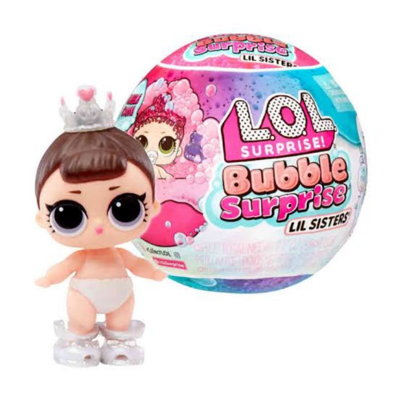 ori original LoL L.O.L. L.O.L surprise bubble surprise lil sisters mini figurines miniature small fi