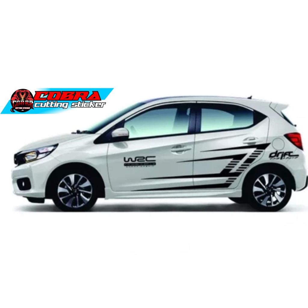 STICKER STIKER MOBIL AYLA CUTTING STIKER BODY SAMPING MOBIL DAIHATSU AYLA