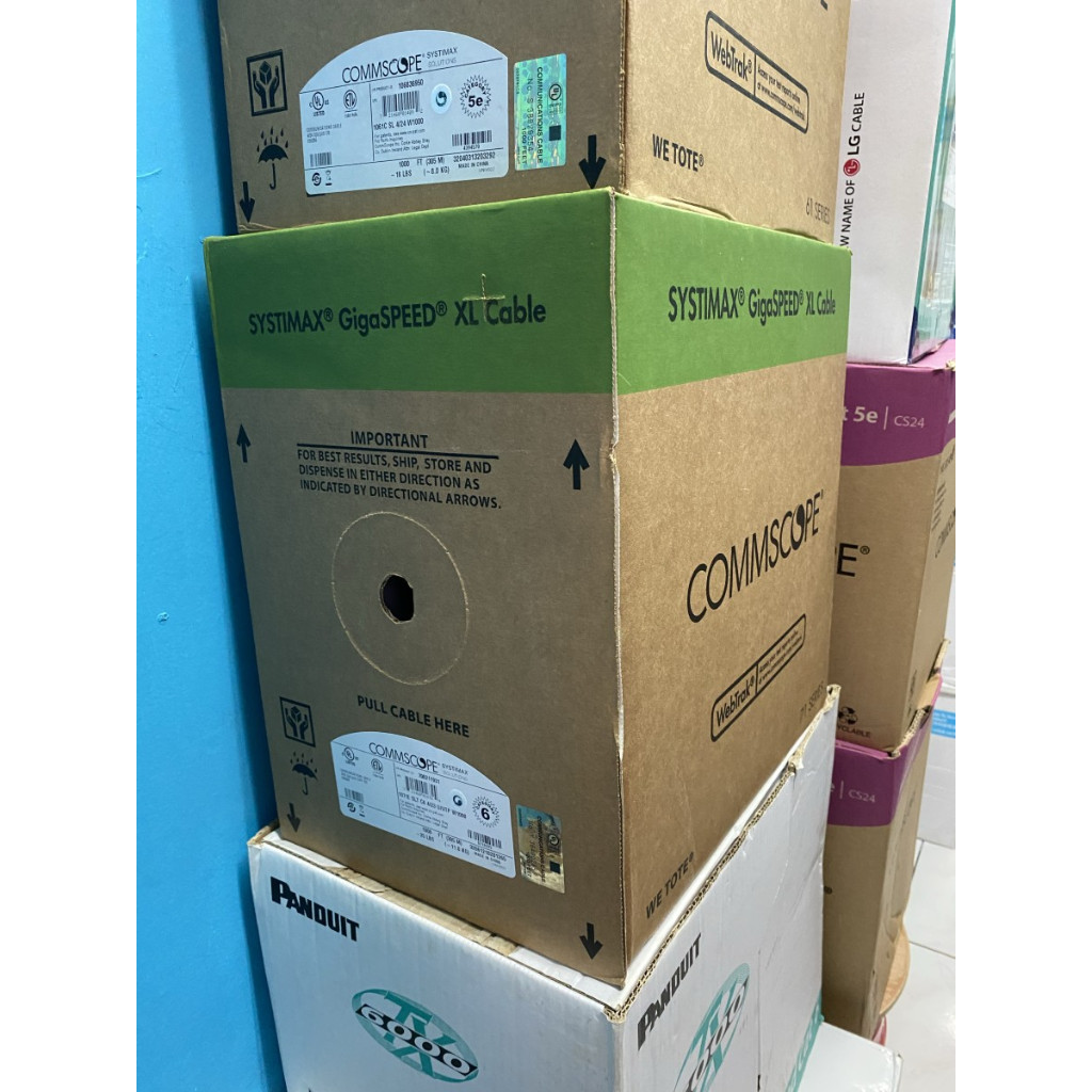 Kabel UTP Systimax Cat 6 / Kabel UTP Cat 6 / Kabel Lan Cat6 Systimax