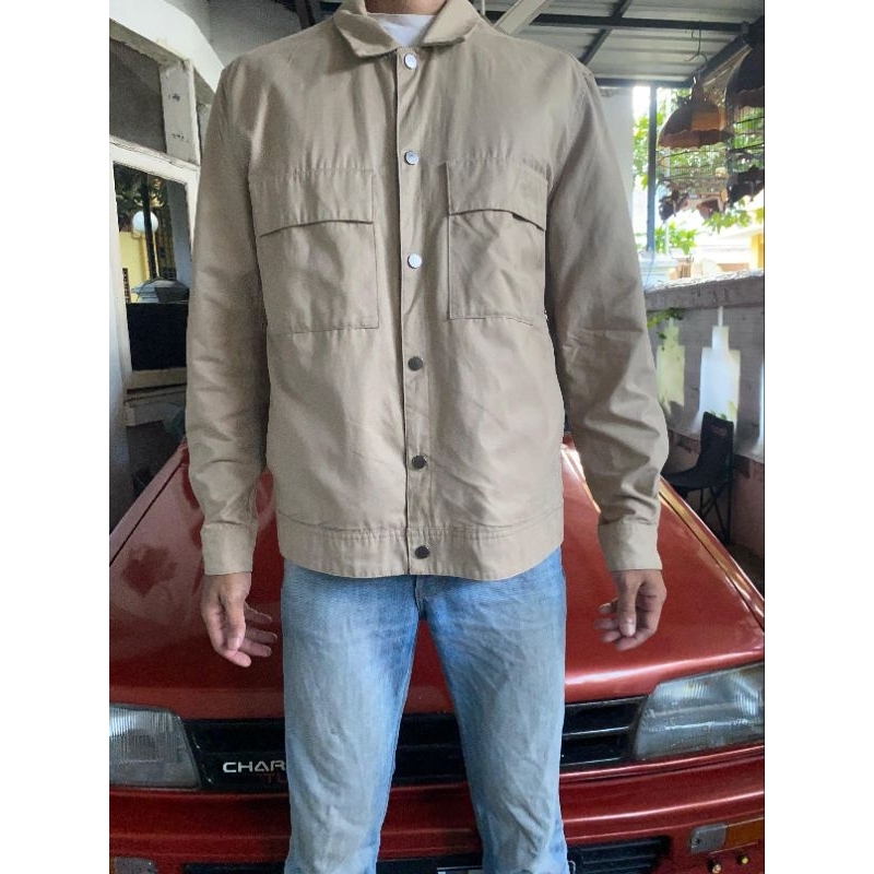 Outer Casual Jacket Giordano Beige