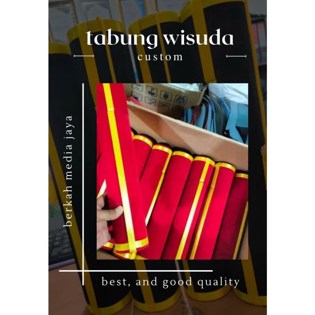 

TABUNG WISUDA POLOS