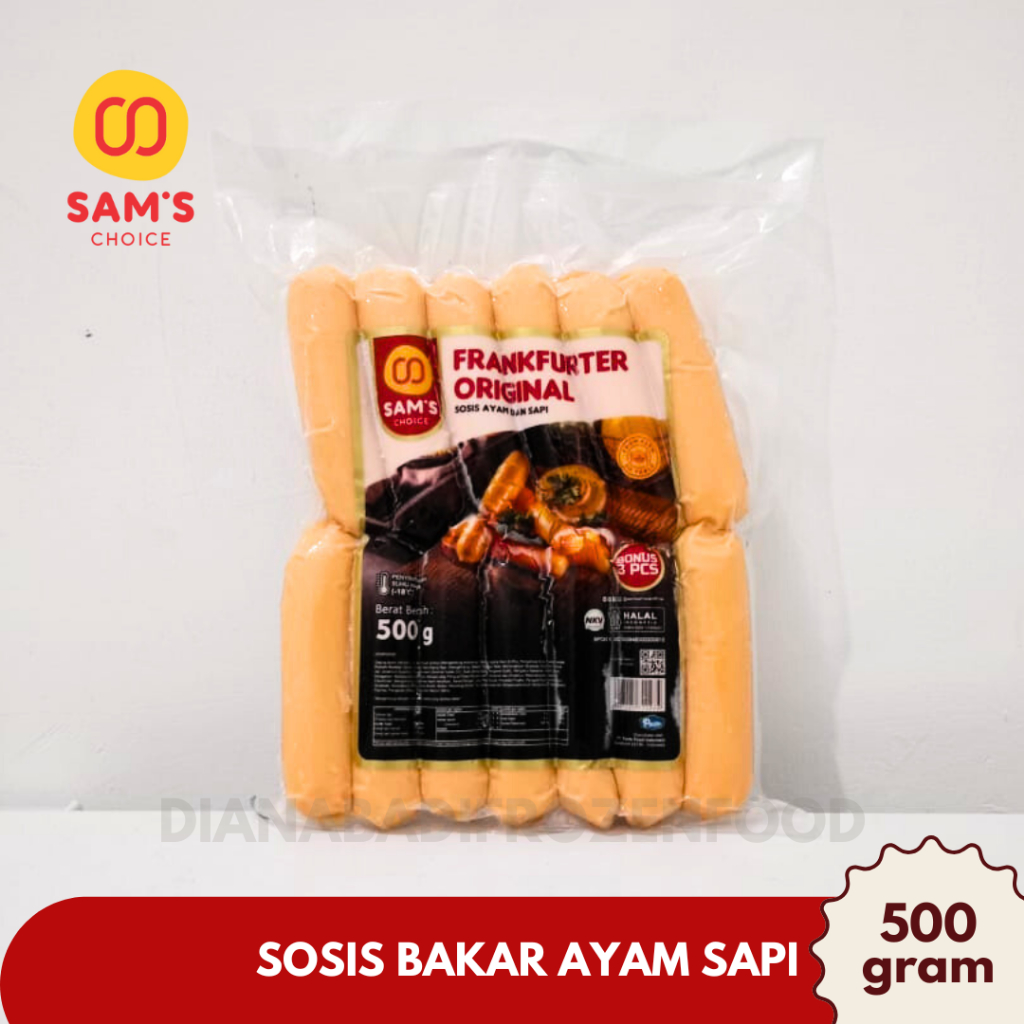 

SAM'S Choice Sosis Bakar Ayam Sapi isi 13