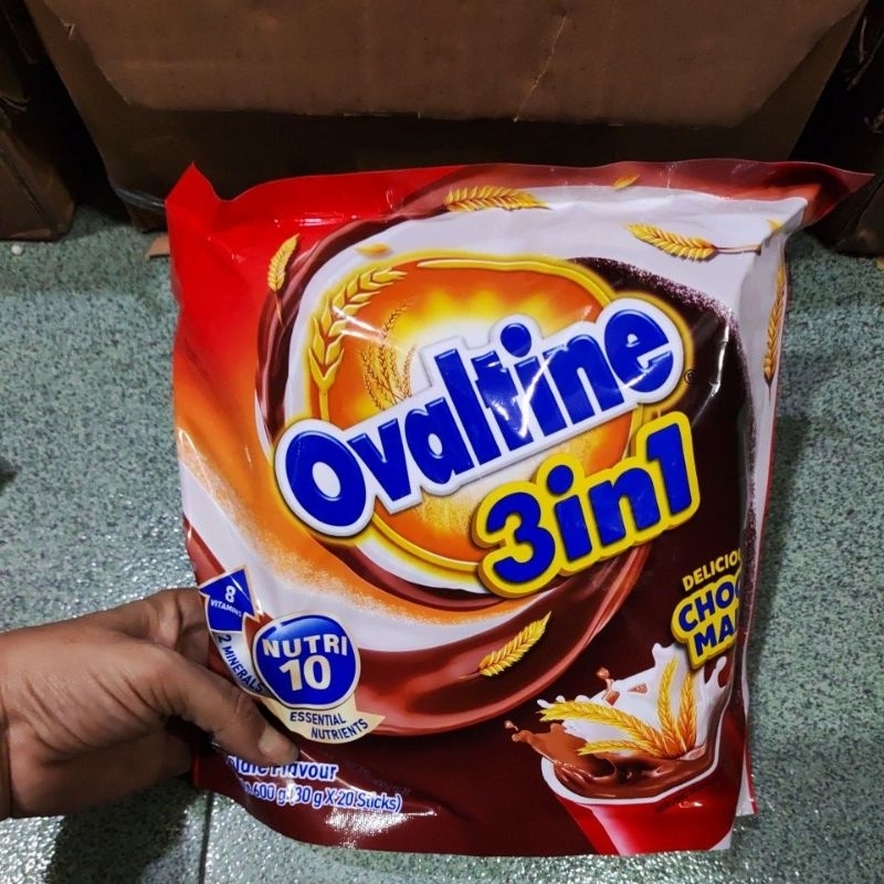 

Ovaltine 3 in 1 sachet isi 20 stick