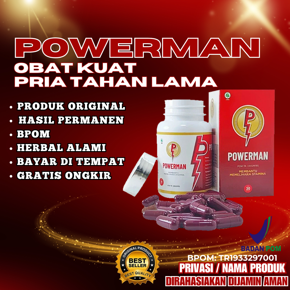 Suplemen Herbal Pria — Vitalitas & Stamina Ekstra | Herbal Alami BPOM