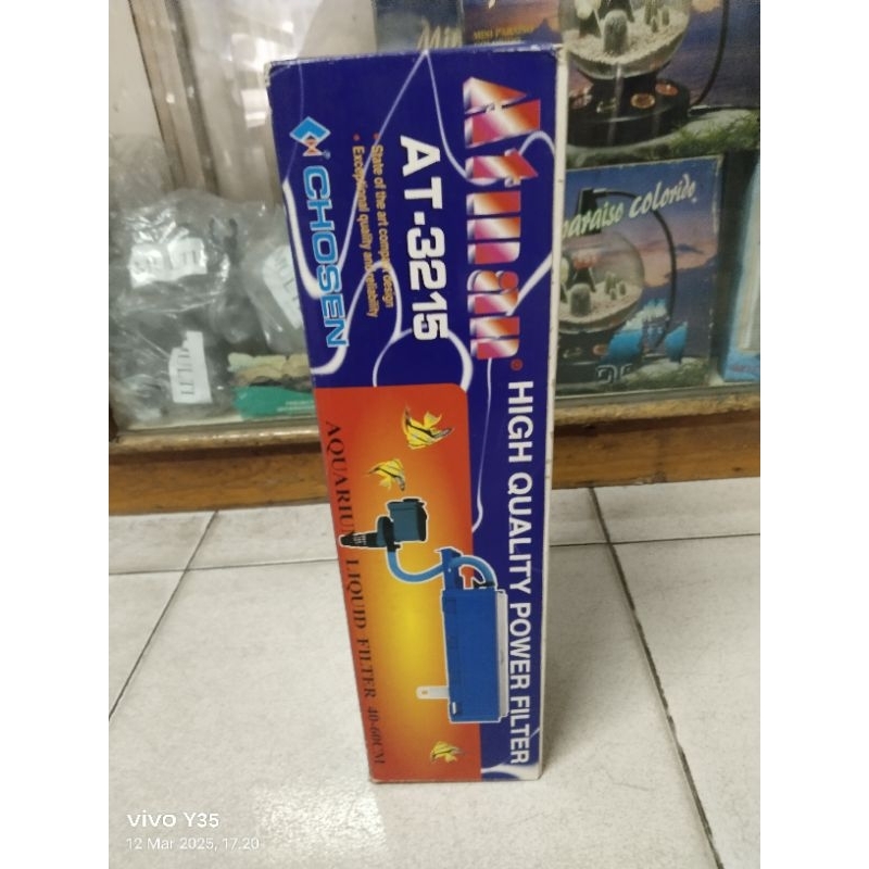 Filter aquarium Atman AT-3215/Atman HF-950 komplit free kapas filter