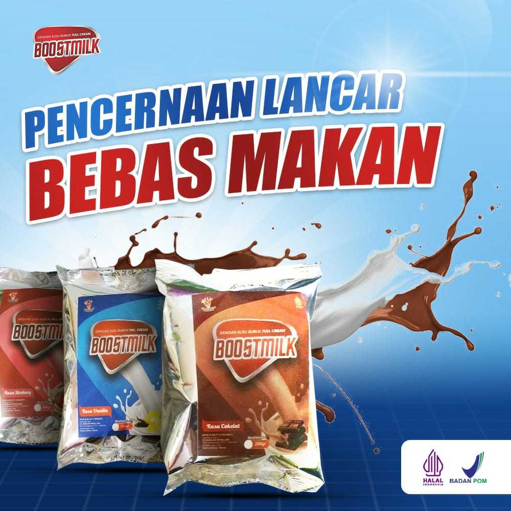 

BOOSTMILK SUSU SAPI PENAMBAH NAFSU MAKAN KEMASAN 200GR