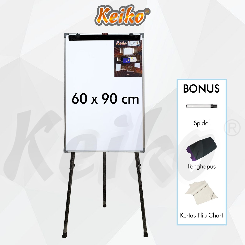 

Flip Chart / Flipchart / Papan Presentasi Keiko 60 x 90 cm