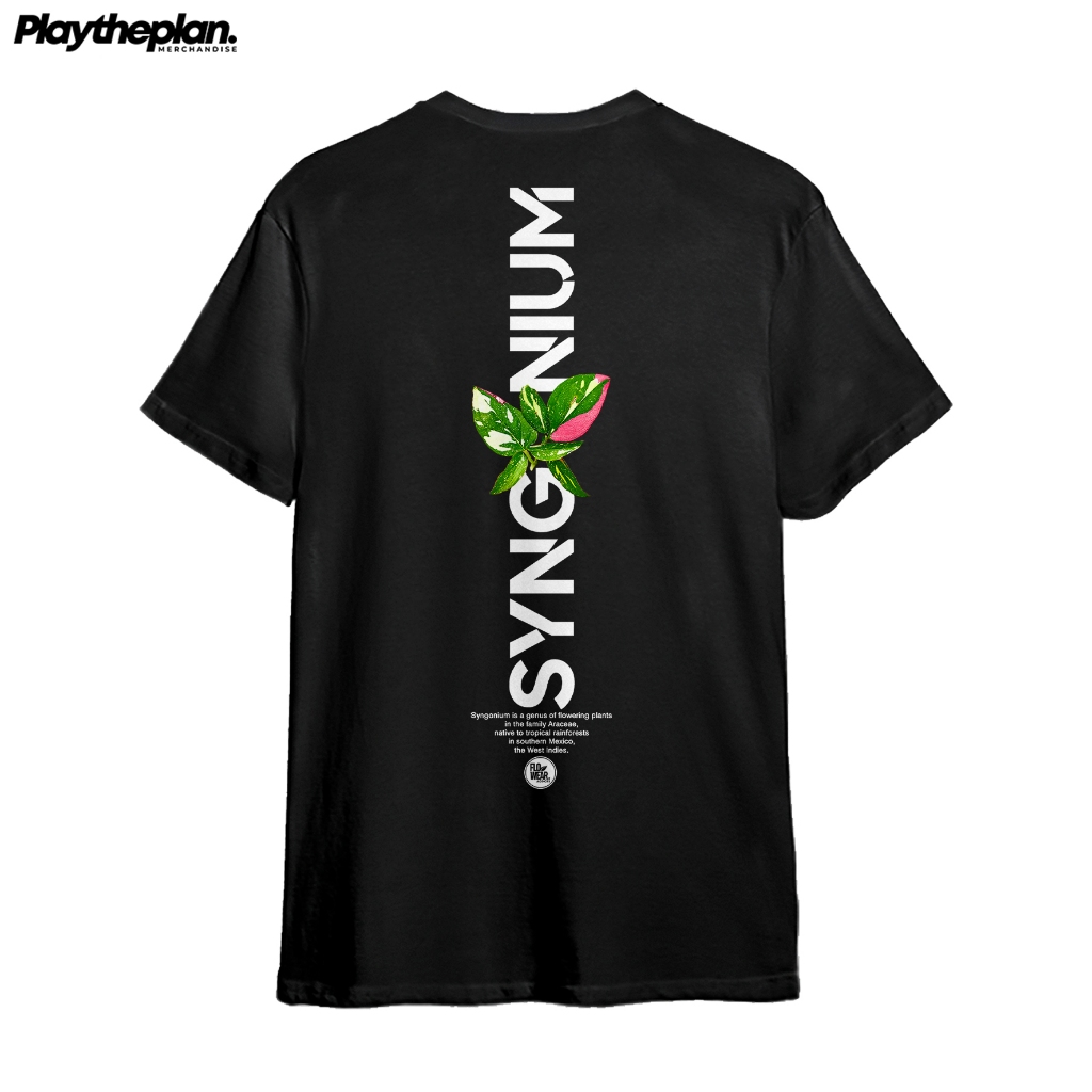 T-shirt / Kaos Tanaman Hias SYNGONIUM REDSPOT TRICOLOR