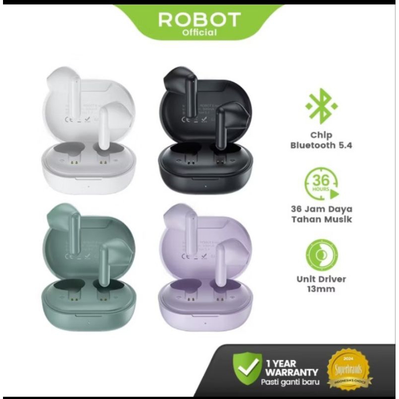 ROBOT TWS EARPHONE BLUETOOTH Enco Buds1
