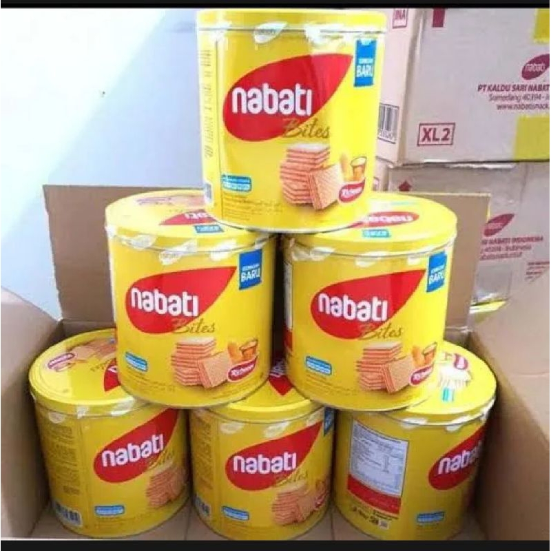 

NABATI KEJU WAFER KALENG (1dus isi 6kaleng)